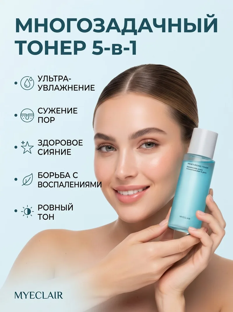 Дизайн карточки товара MYECLAIR для Wildberries